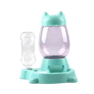 2.2L Pet Automatic Feeder Dog Cat Drinking Bowl